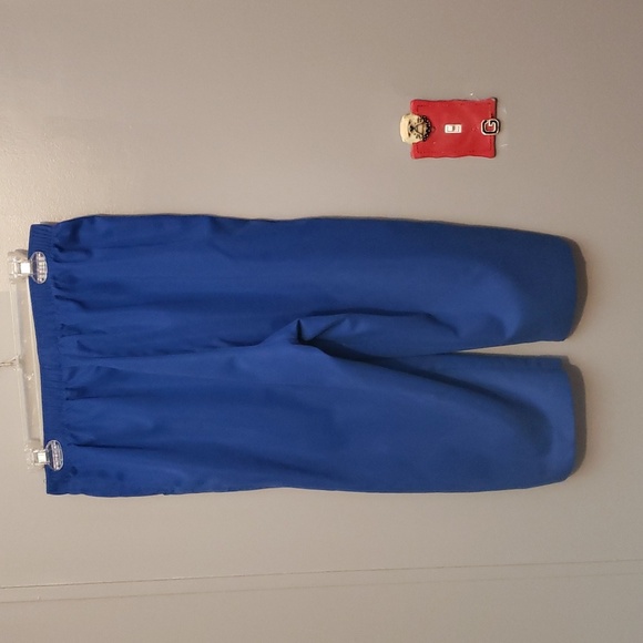 Kim Roger's Lady's Petite Royal Blue Capri 💙 Pants - Picture 4 of 6